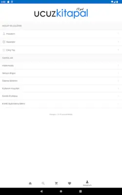 Ucuzkitapal android App screenshot 0