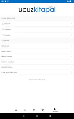 Ucuzkitapal android App screenshot 8